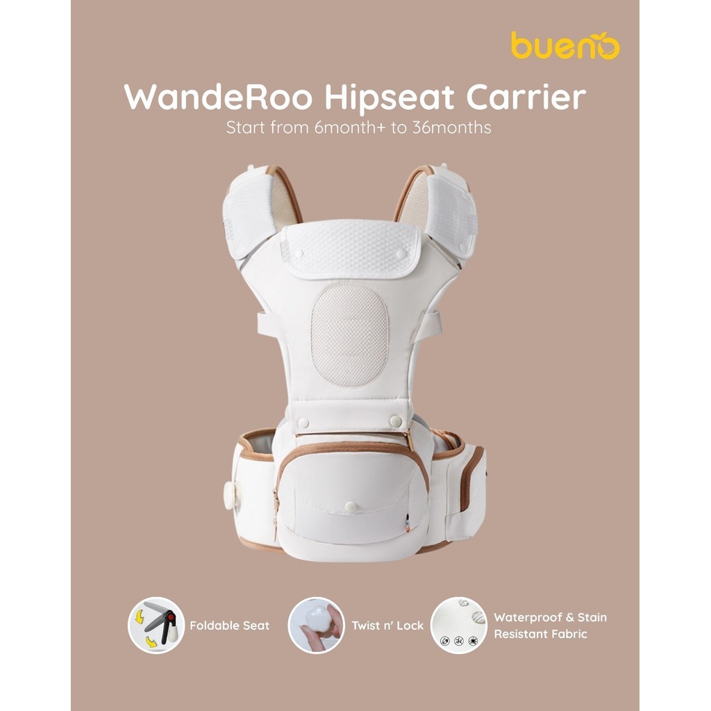 Bueno WandeRoo Hipseat Carrier (6 to 36 months) | Shopee Malaysia