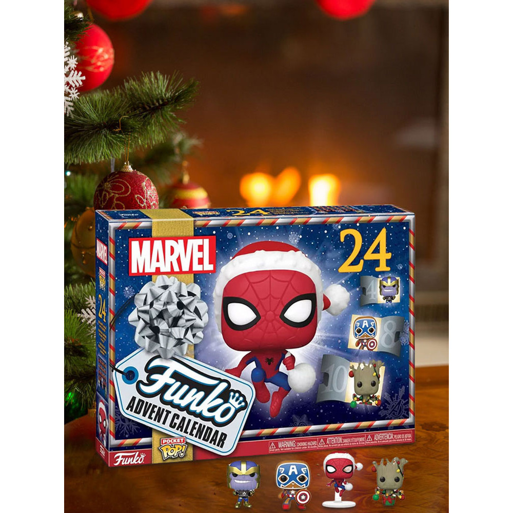 Mini Figurine Advent Calendar Cartoon Character Countdown Calendar ...