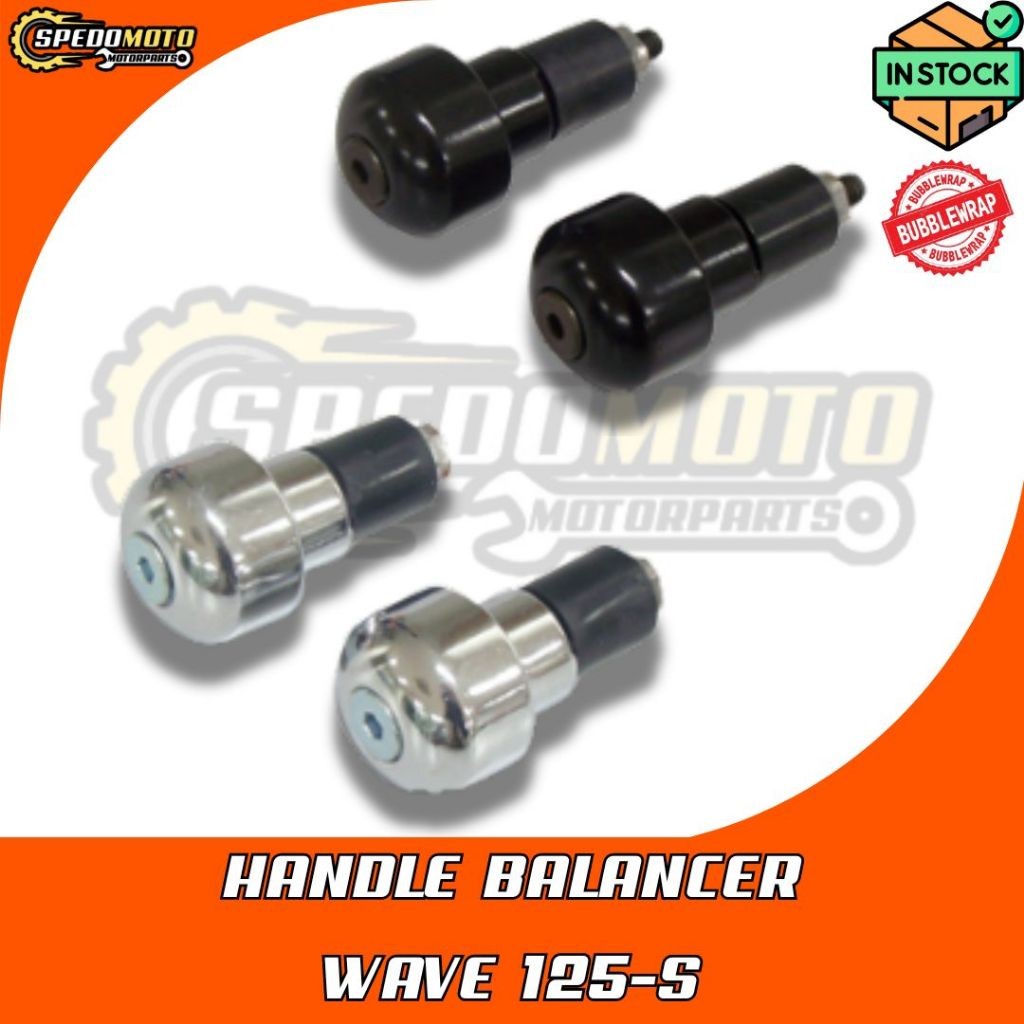 HANDLE BALANCER HONDA WAVE 125-S END GRIP BALANCER WAVE 125 S | Shopee ...