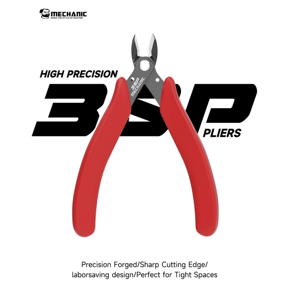 MECHANIC High Precision Diagonal Cutters 3SP Model Forged Steel Sharp ...