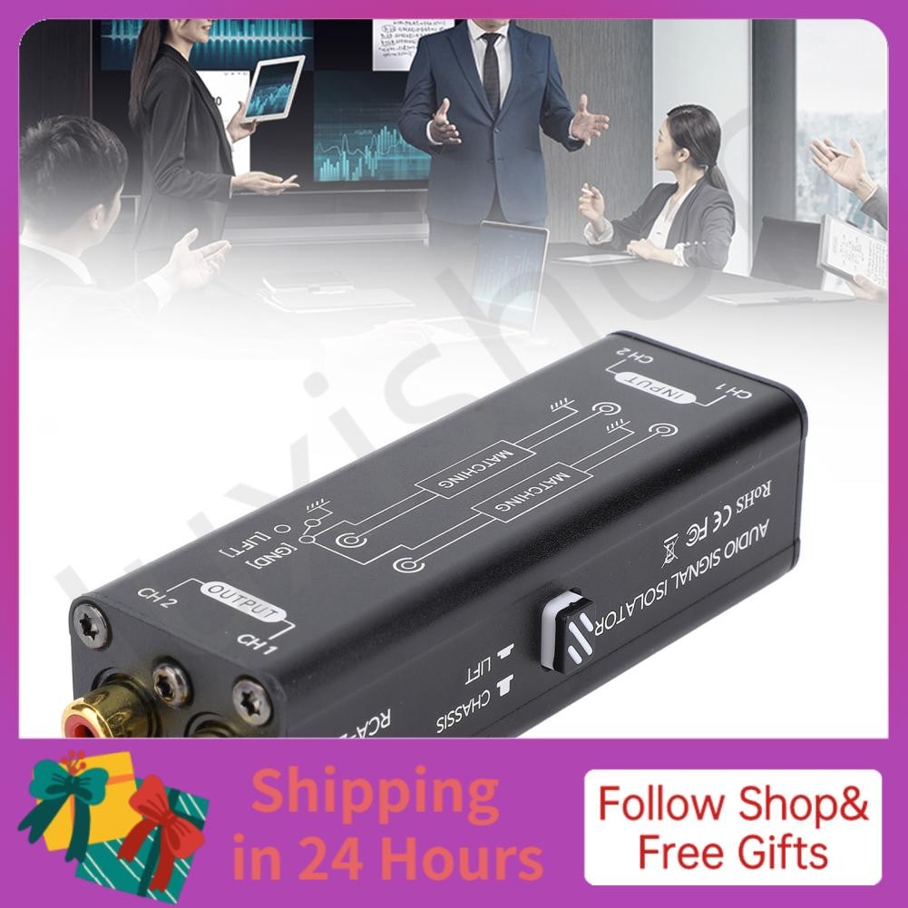 iuxishop-my Car Audio Noise Isolator Filter Hum Eliminator Loop for ...