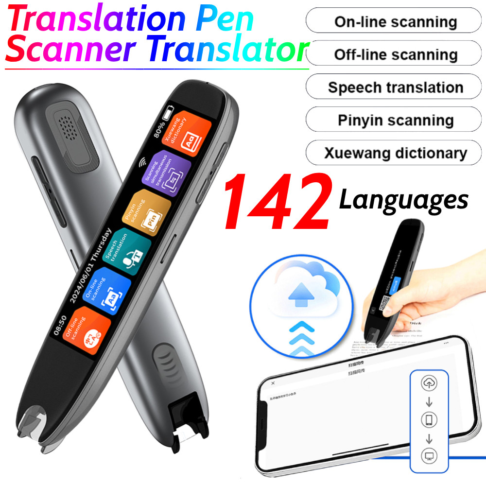 Translation Pen 142 Languages Scanning Reading Translator Intelligent ...
