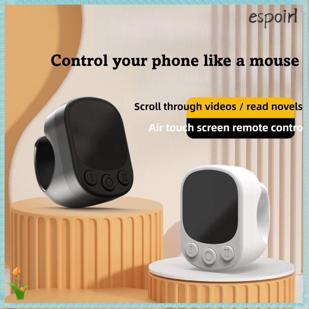 ESPOIR Bluetooth Ring Remote, Continuous Clicker Scrolling Function ...
