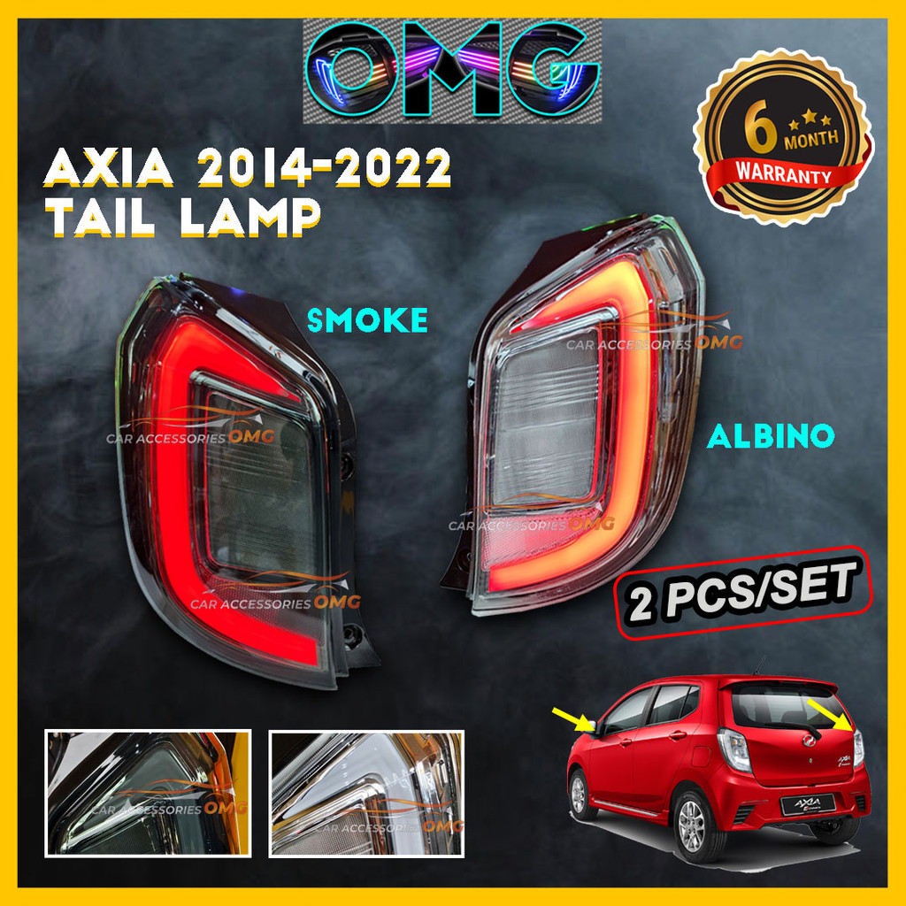 Perodua Axia Old 2014 - 2022 Version 2 Dynamic Light Bar Tail Lamp ...
