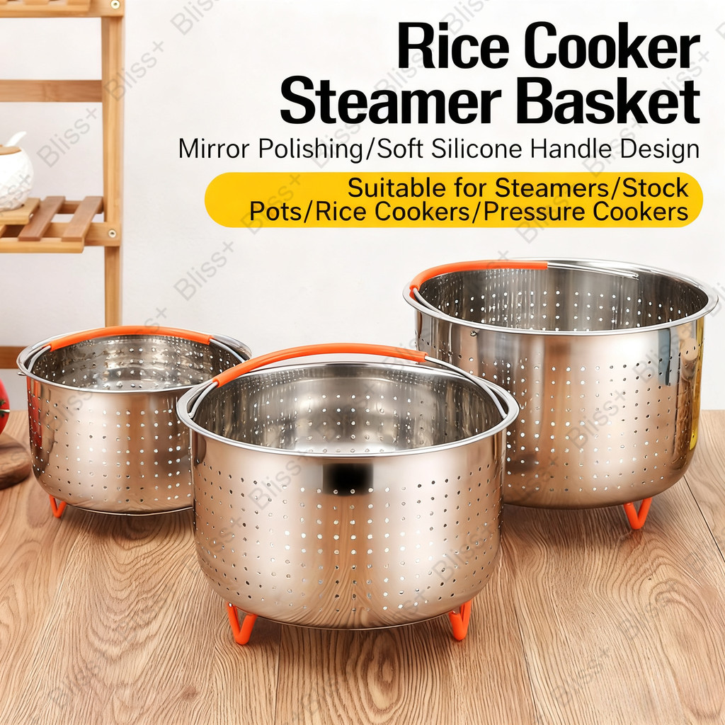 Stainless Steel Food Steamer, Rice Cooker Inner Pot, Kitchen Pressure ...