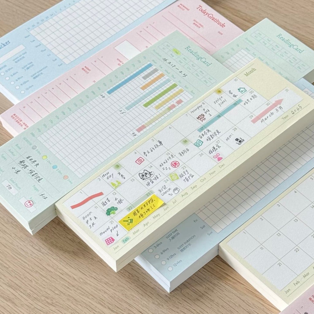 [Low Price Push Volume] Healing Series Long Note Note Pad High-Value ...