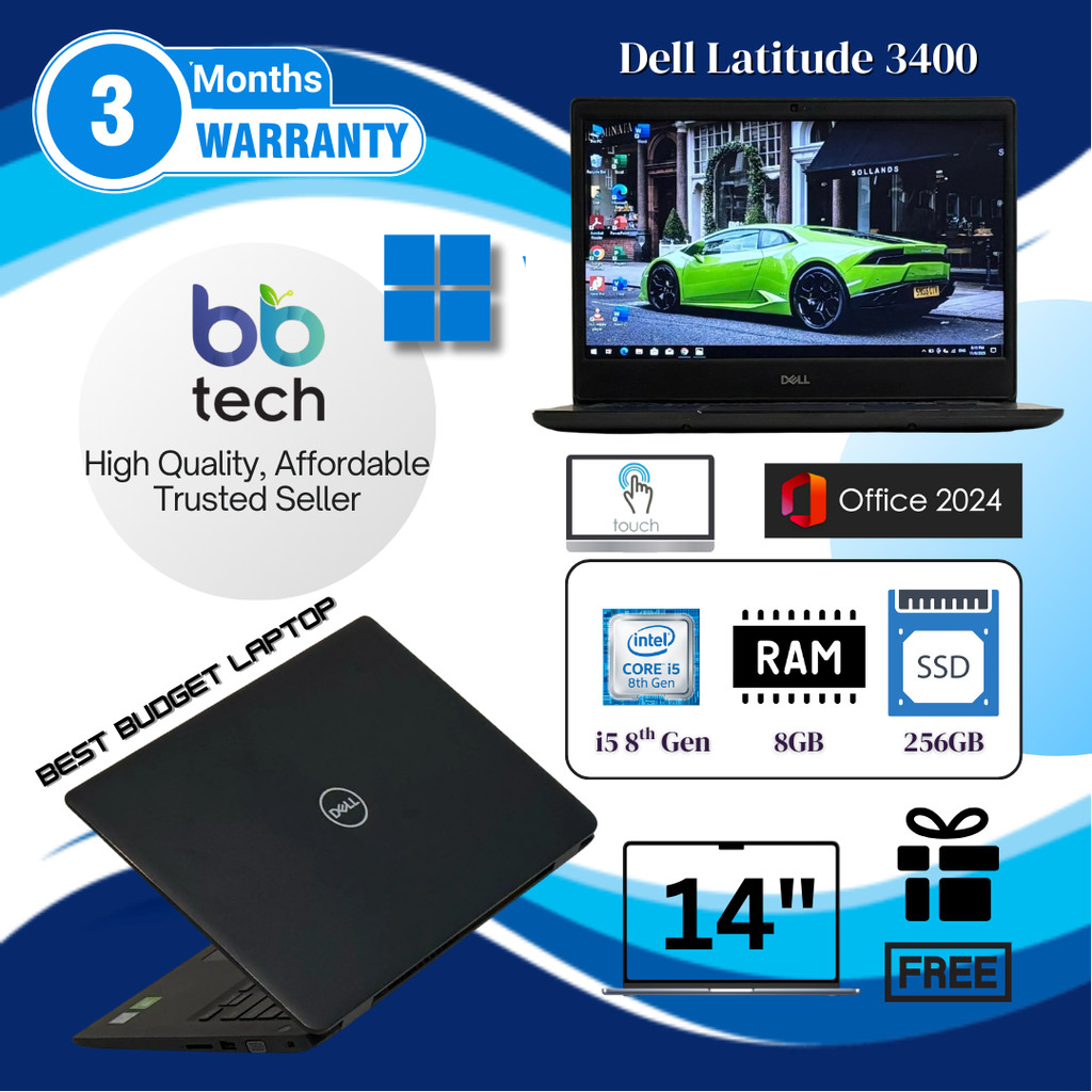 Dell Latitude 3400 I5-8265U, 16GB RAM, 256GB SSD NVMe, Windows 11 Pro - Usato - Foto 2