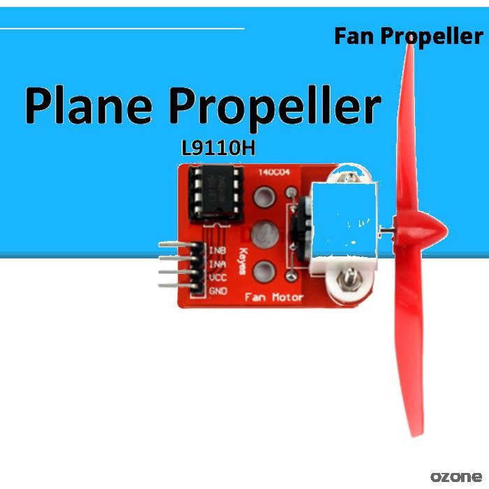5V L9110 Propeller Fan Motor Firefighting Robot Plane Module | Shopee ...