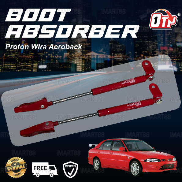 Proton Wira Aeroback Boot Absorber Front Bonnet Damper Gas Spring Set ...