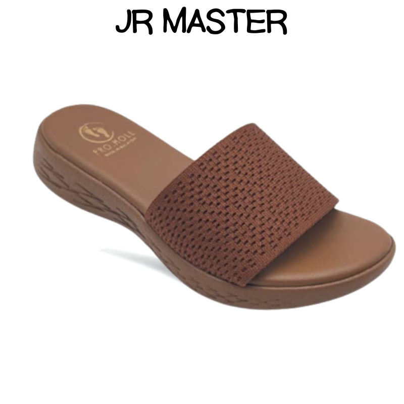 JR Fashion Comfy Woven Fabric Flat Sandals / Sandal Perempuan / Women ...