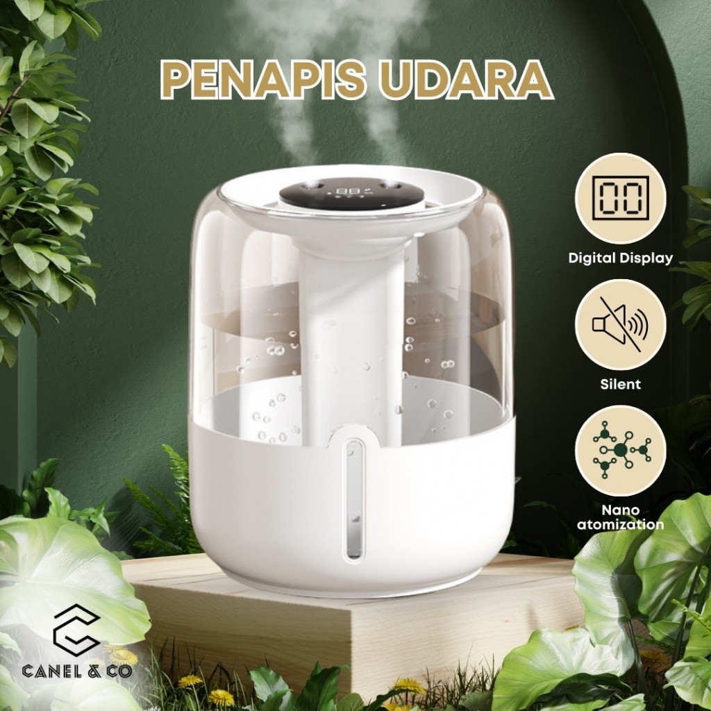 Large Capacity 6.8L Air Diffuser Humidifier Purifier Essential Oil Home ...