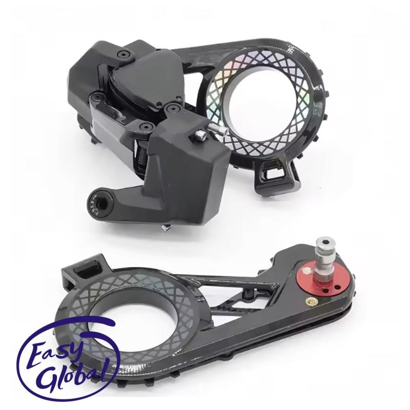 WHEELTOP Bicycle Guide Wheel Ceramic Bearing Carbon Fiber Guide Chain ...