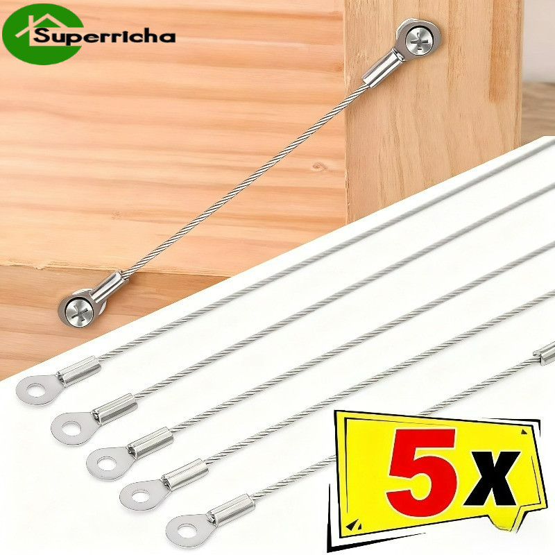 Sturdy Stainless Steel Wire Rope | Safety Lock Design, Professional ...