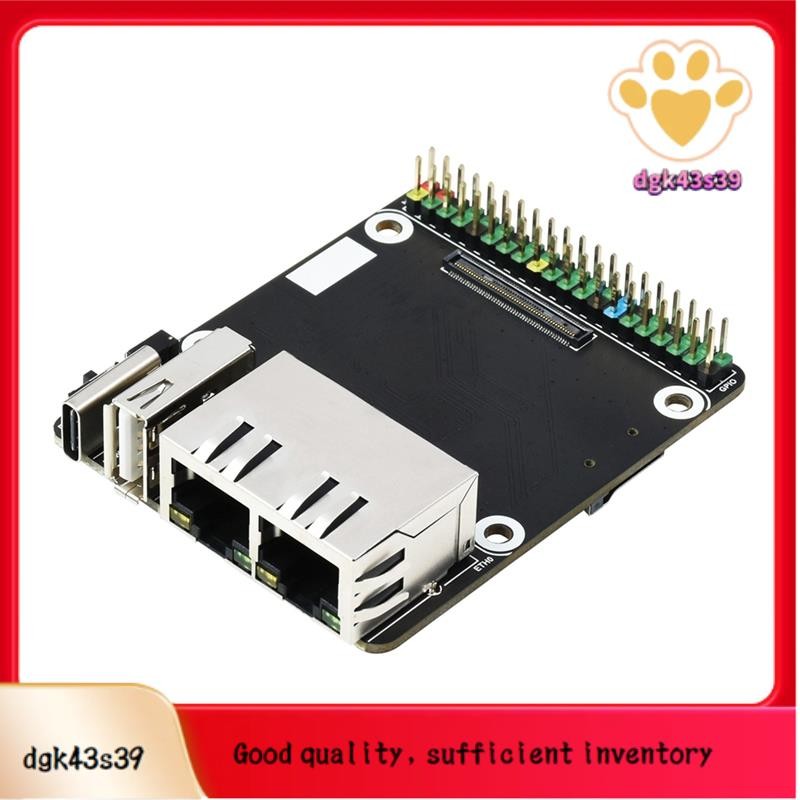 MINI Dual Ethernet CM4 Carrier Board for RPI Compute Module for 4 Lite ...