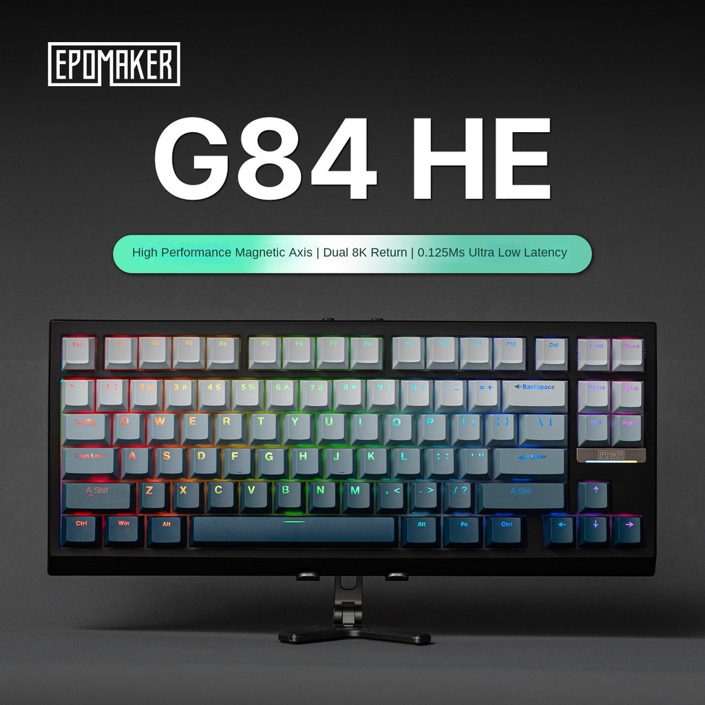 EPOMAKER G84 HE 3-Mode Hot-swappable Magnetic Switch Keyboard | Shopee ...