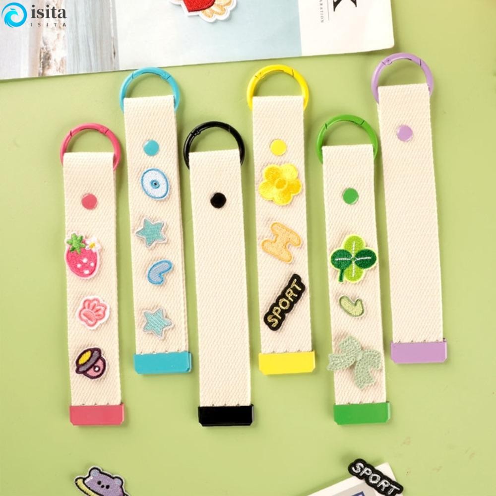 ISITA Ribbon Rope Keychain, Versatile Colorful Keychain Lanyard, Phone ...