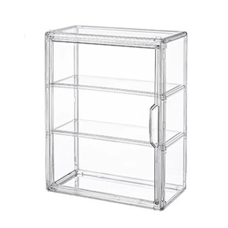 Batik 3 Layers Acrylic Display Rack Transparent Ladder Anime Car Model ...