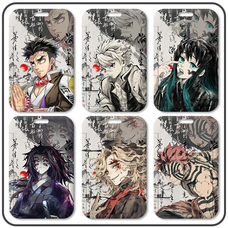 Demon Slayer Card Holder Idol Photo Protector Case Equipped with ...
