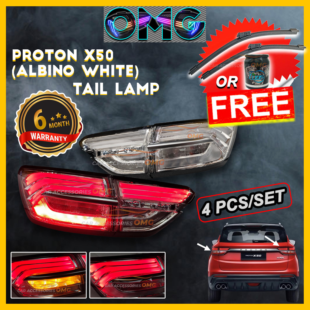 Proton X50 X-50 Tail Lamp 2019-2022 Taillight Taillamp Rear Lamp Tail ...