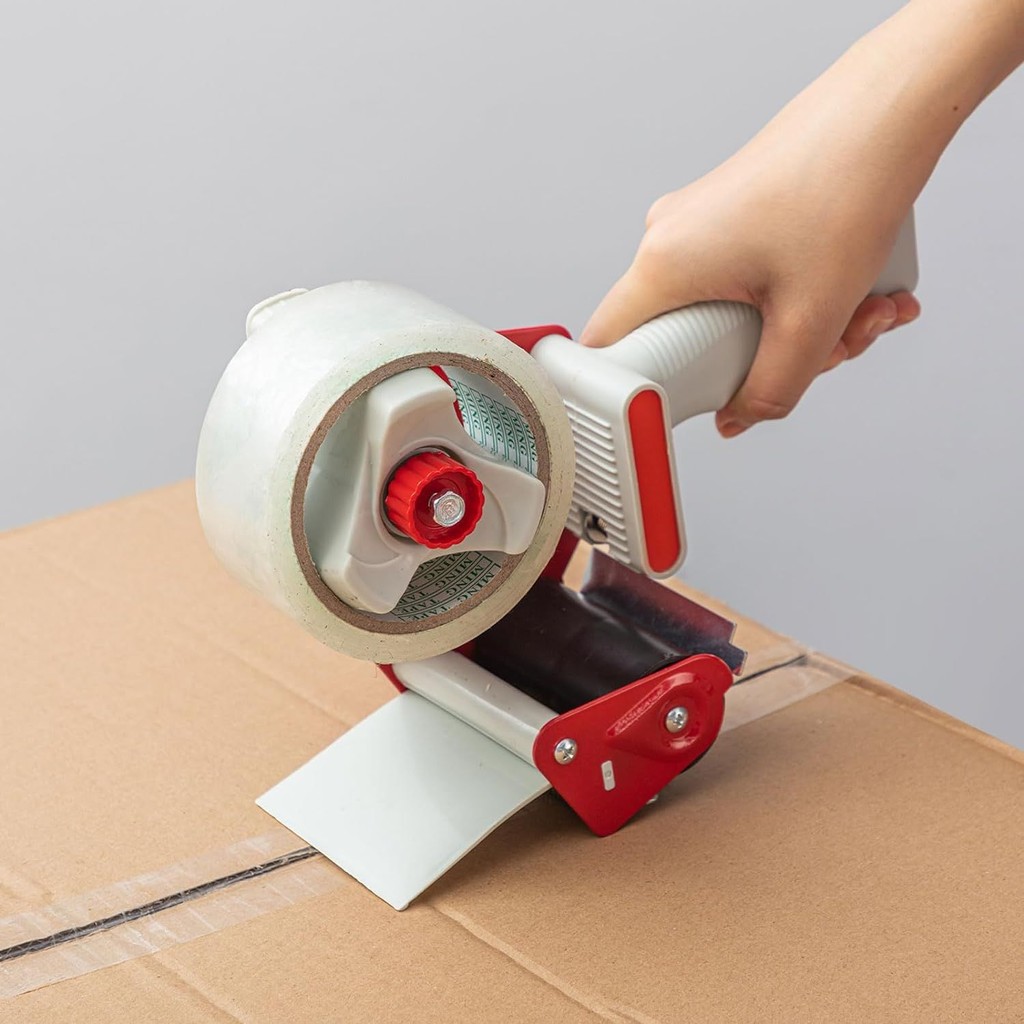 Red Tape Packaging Tape Machine Large Express Cutting Packaging ...