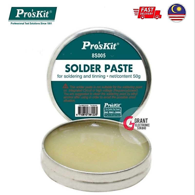 ProsKit Solder Paste 50g Desoldering Reballing Repairing Solder ...