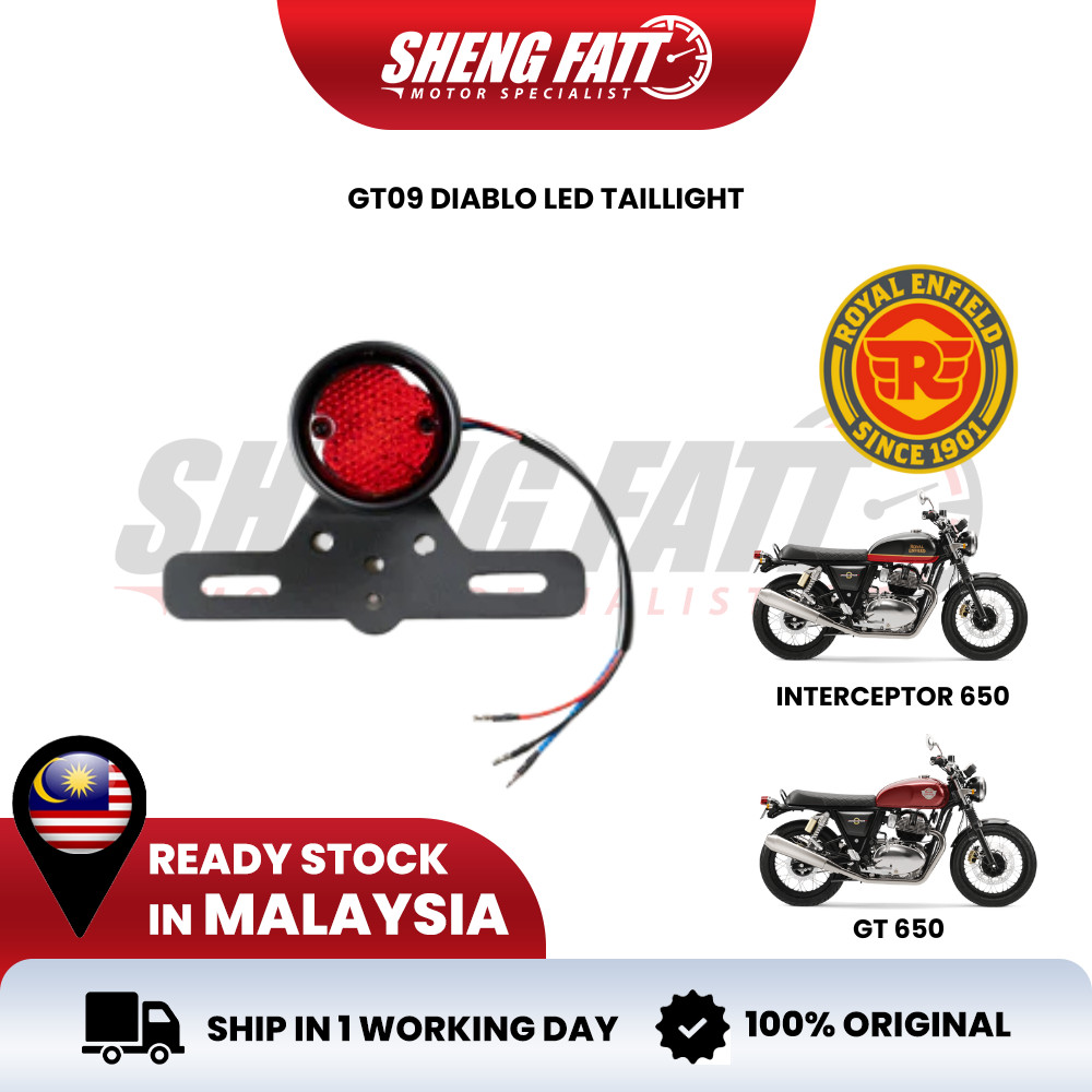 K-SPEED-GT09 Tail Light ROYAL ENFIELD GT 650 Interceptor 650 Sheng Fatt ...