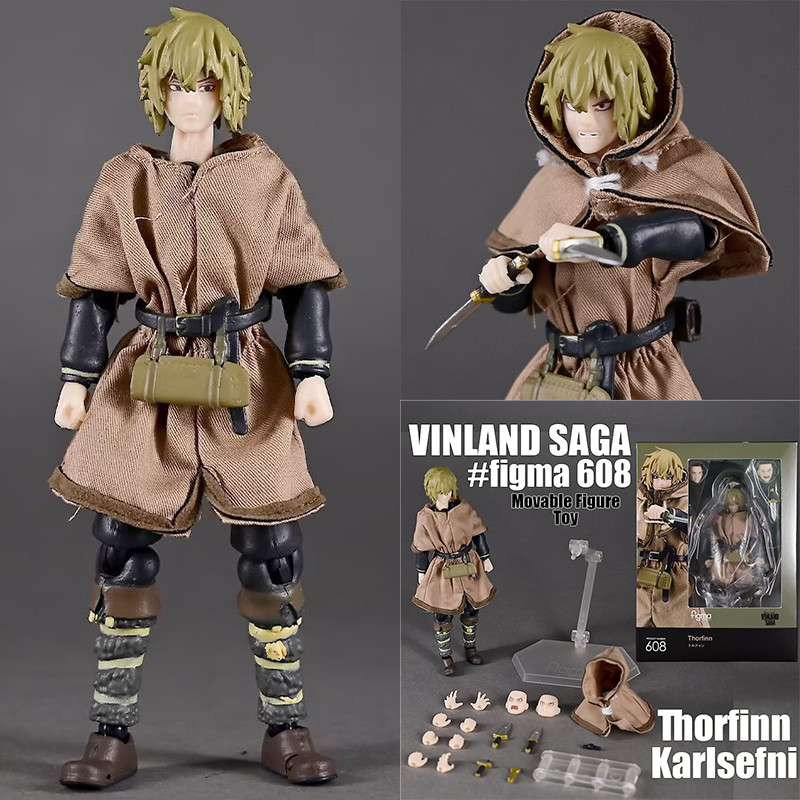 VINLAND SAGA Action Figure Thorfinn Karlsefni figma 608 Movable Figure ...