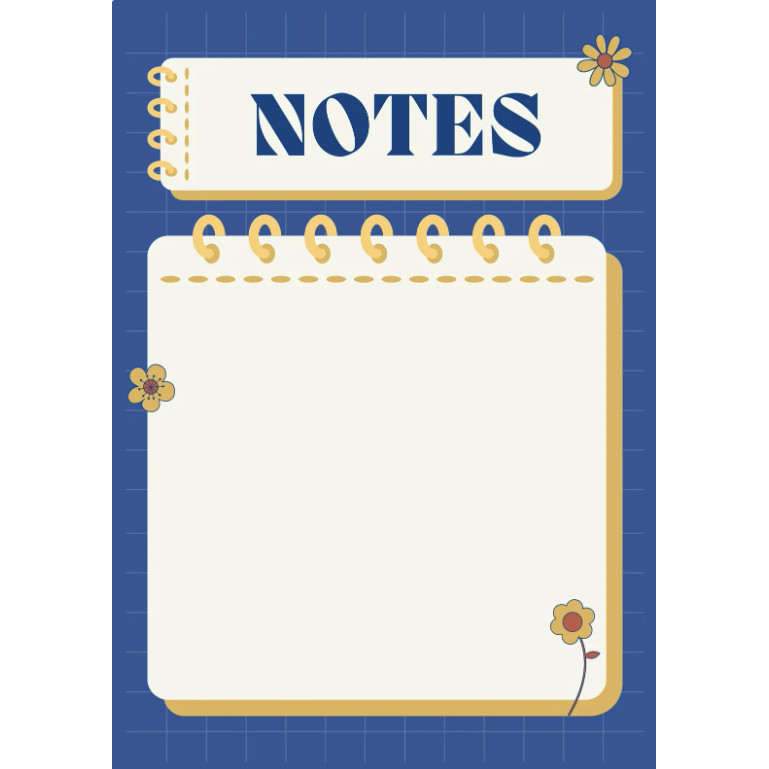 Notepad with casual design for easier note taking | Shopee Malaysia