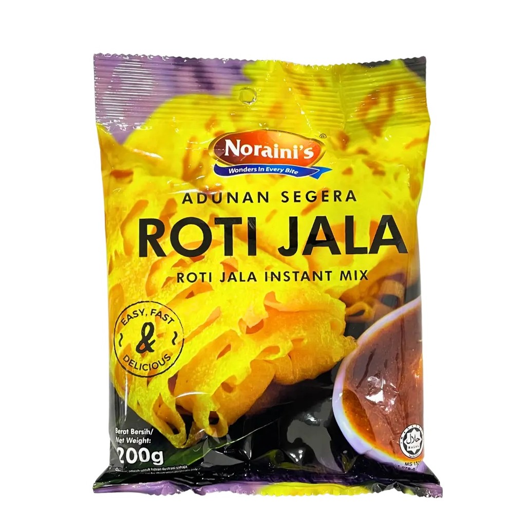 Noraini's Roti Jala Instant Mix Flour Premix Flour / Tepung Segera ...