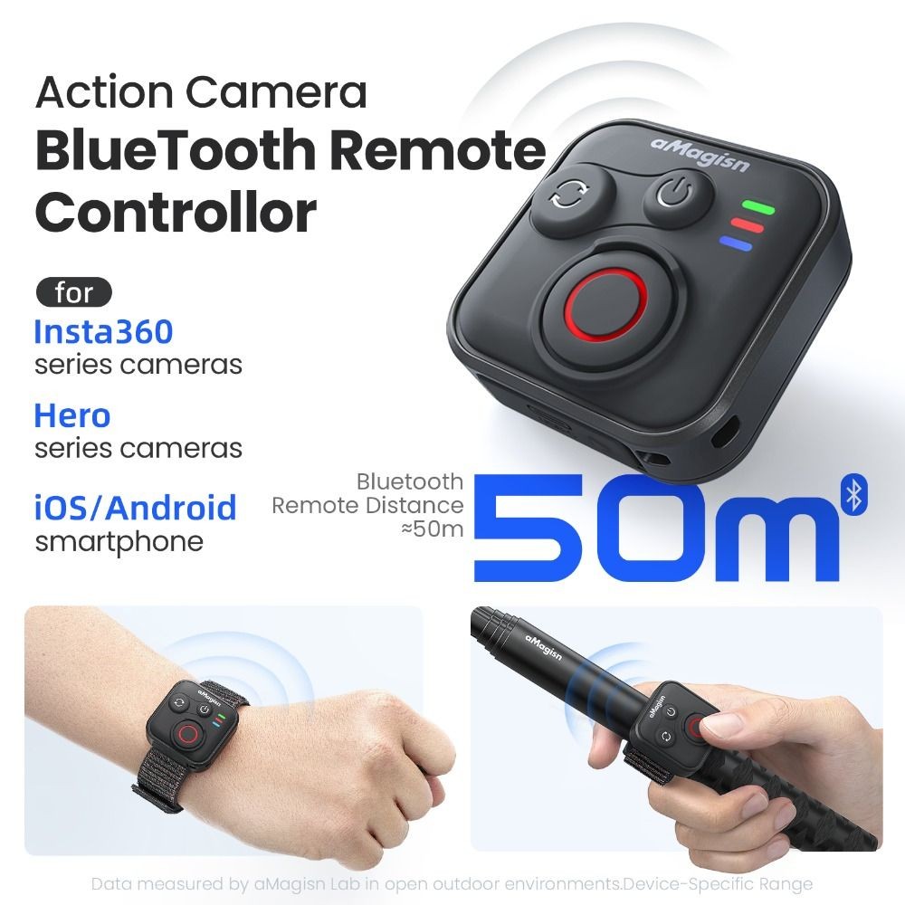 50M Bluetooth Remote Control Multifunctional Camera Wireless Shooting ...