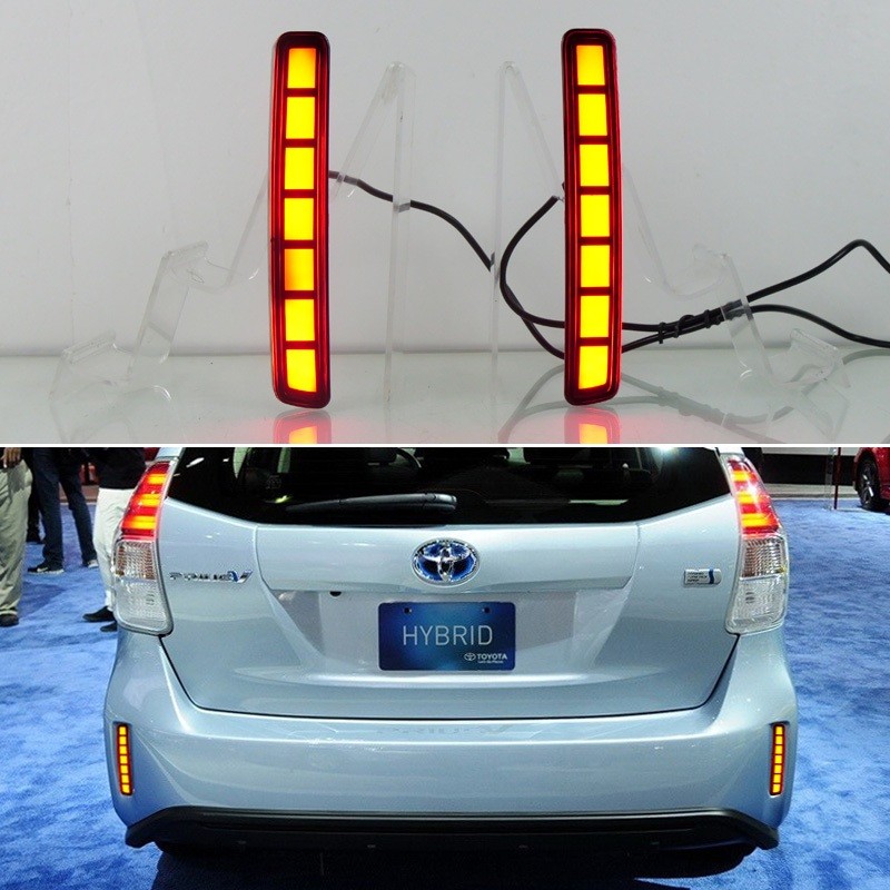 Toyota Noah Voxy 80 Prius 40 Series LED Bumper Light For Toyota Prius V ...