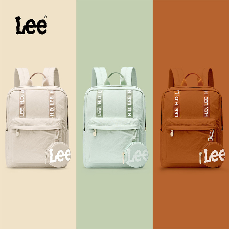 Lee Backpack Women 2025 New Style Fashionable All-Match Large-Capacity ...