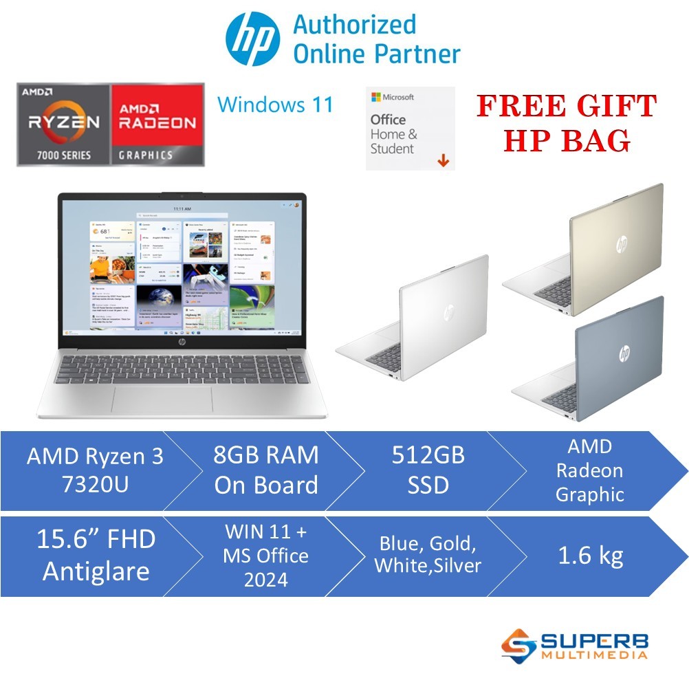 HP 15-fc0584AU Blue, 15-fc0585AU Gold, 15-fc0586AU White 15-fc0587AU ...