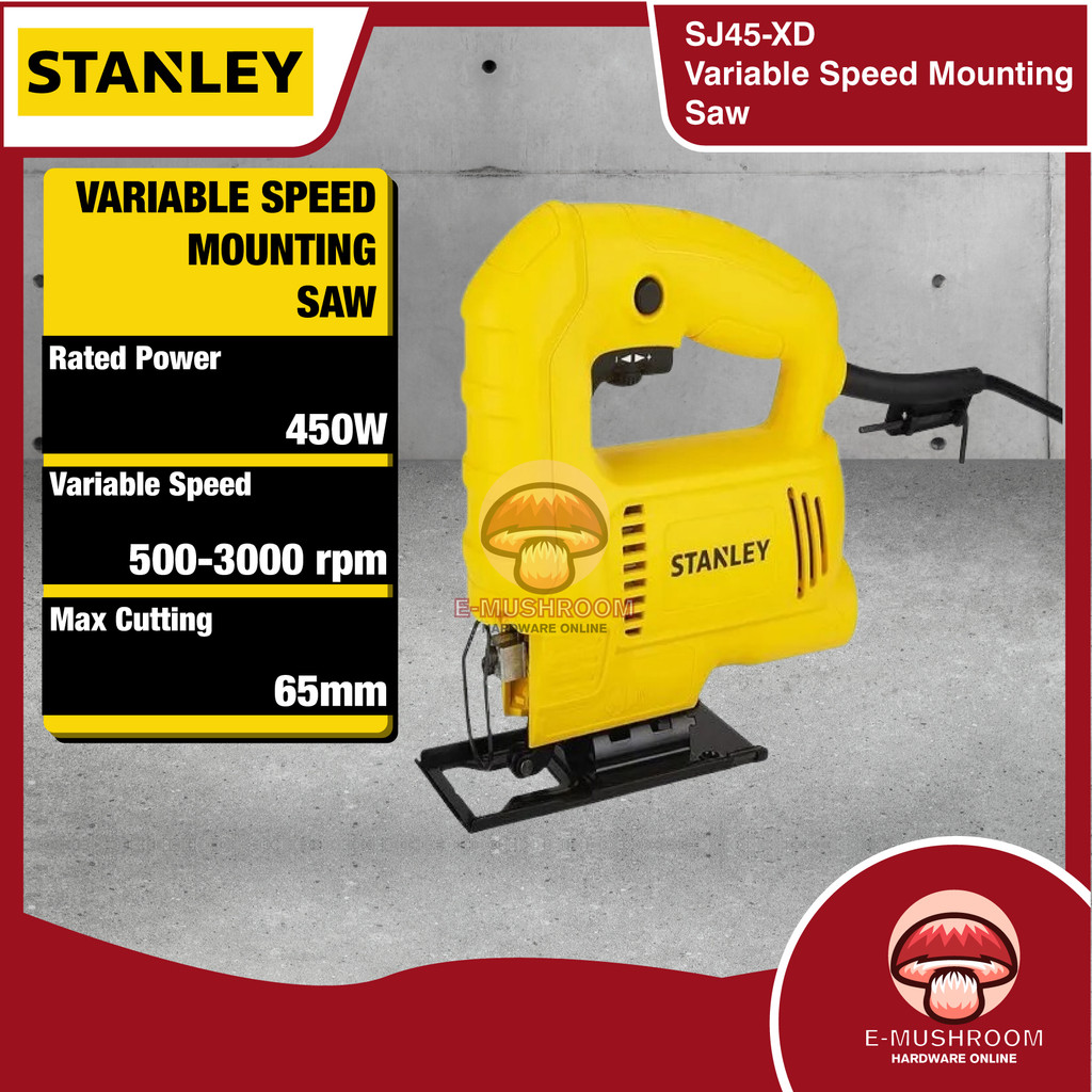 Stanley SJ45 Corded Jigsaw 450W 500-3000RPM | Shopee Malaysia