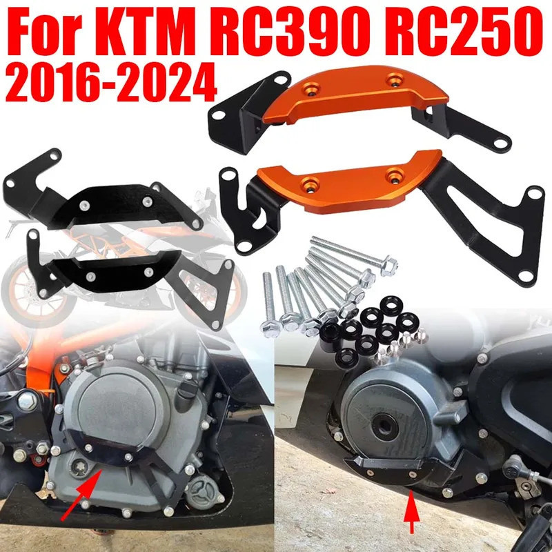 For KTM RC390 RC250 RC 390 RC 250 RC 2024 Accessories Engine Case Guard ...
