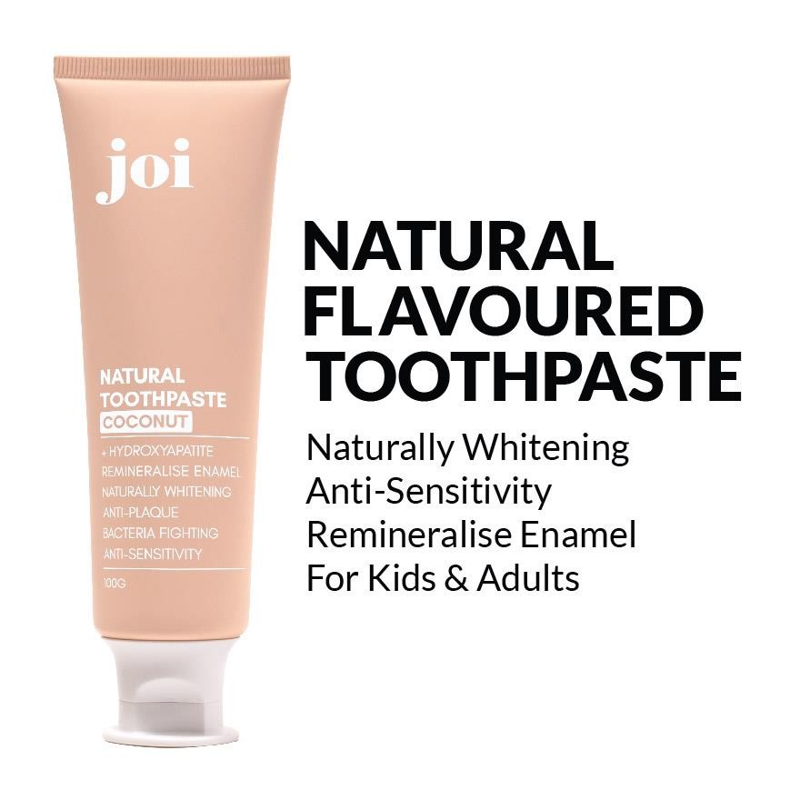 JOI Natural Toothpaste Coconut 100g | Shopee Malaysia