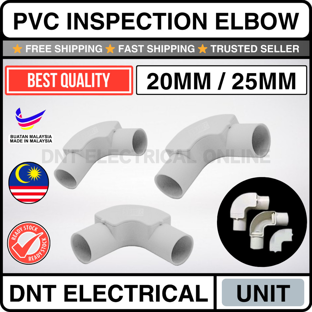 20mm & 25mm PVC Inspection Elbow Conduit Fitting / INSP ELBOW for ...