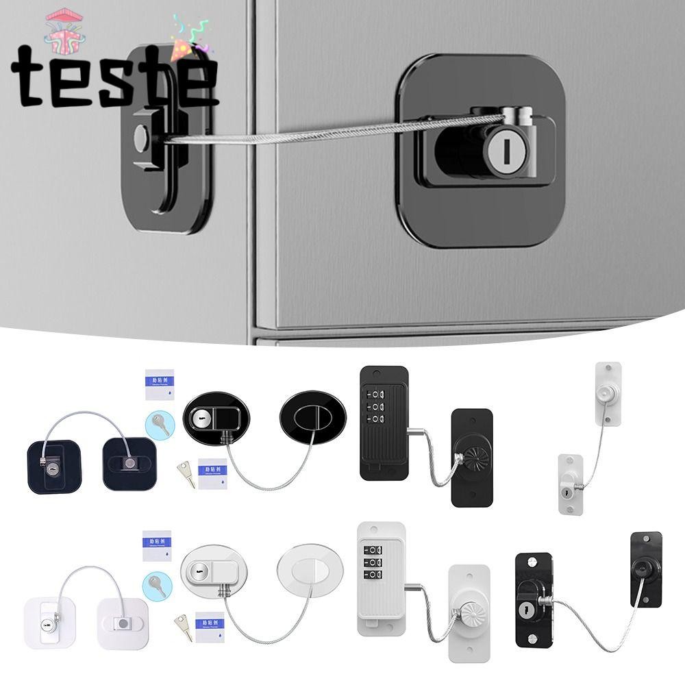 Refrigerator Door Lock Digital Password Security Cable Strong Fixation ...