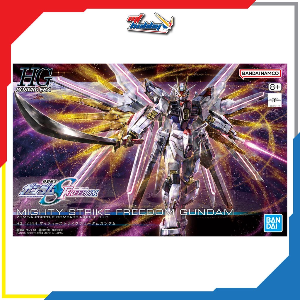 HG Mighty Strike Freedom Gundam | Shopee Malaysia