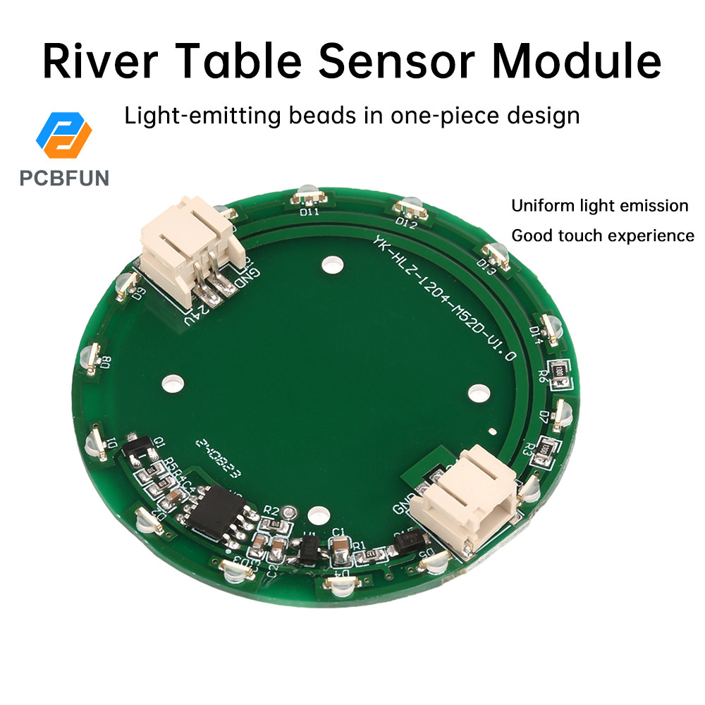 Pcbfun River Table Sensor Touch Switch LED Light Emitting Module Light ...