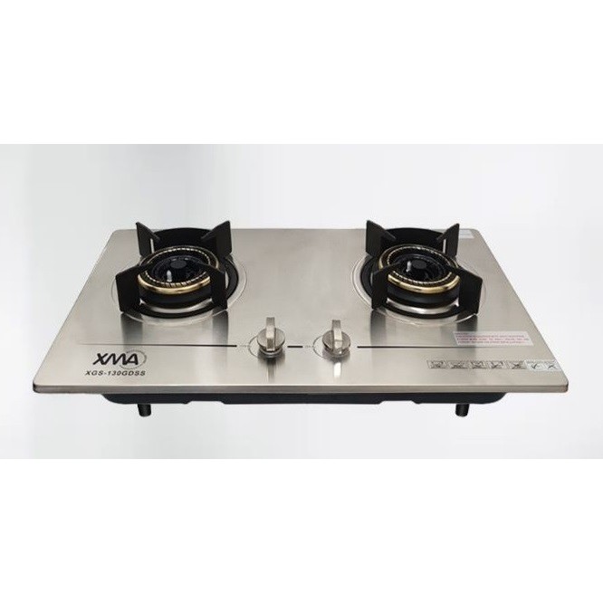 ( BGRADE ) XMA Dapur Gas Tanam Tahan Karat Stainless Steel Premium ...
