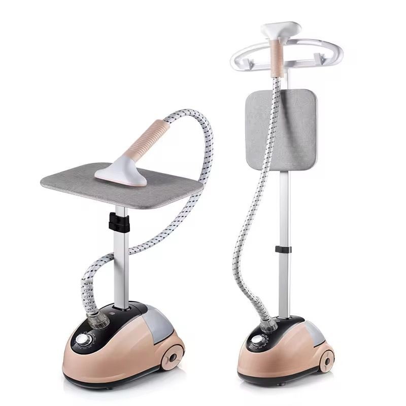 vertical-ironing-machine-garment-steamer-with-flat-pole-iron-board