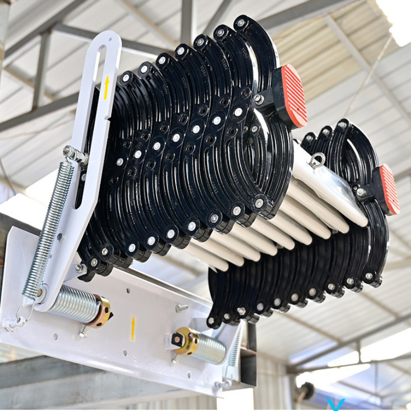 Wall-Mounted Loft Telescopic Ladder for Home Use, Thickened Invisible ...
