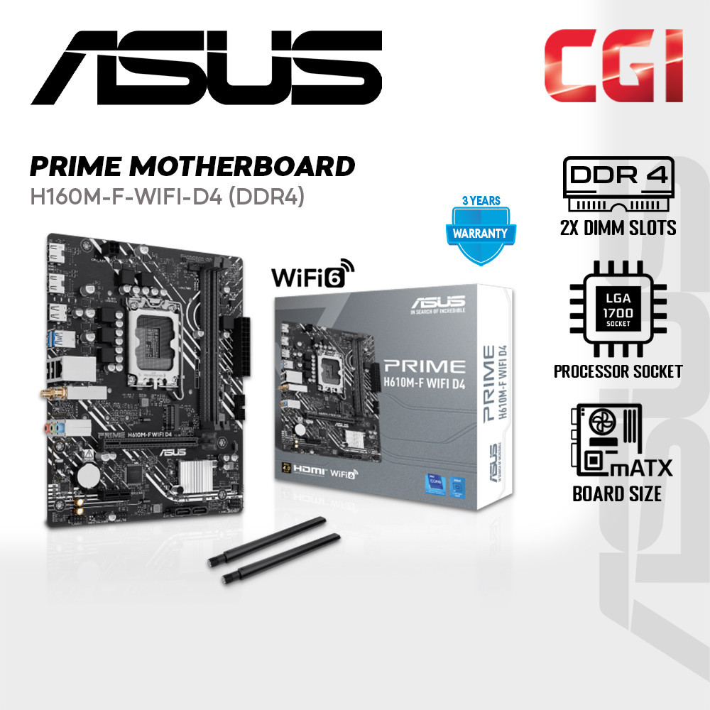 ASUS PRIME H610M-K D4 ASUS - Devis gratuit - | Muséericorde