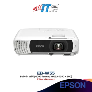 Epson EB-W55 WXGA 3LCD 4,000 Lumens Projector