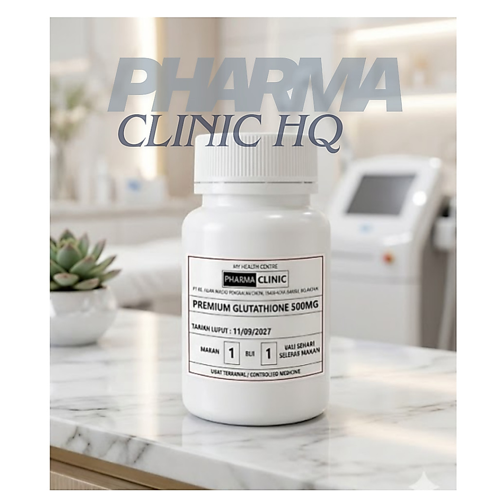 glutathione malaysia farmasi PREMIUM GLUTATHIONE PHARMACLINIC MURAH BERKESAN STOK FARMASI NEW BATCH  EXP2027