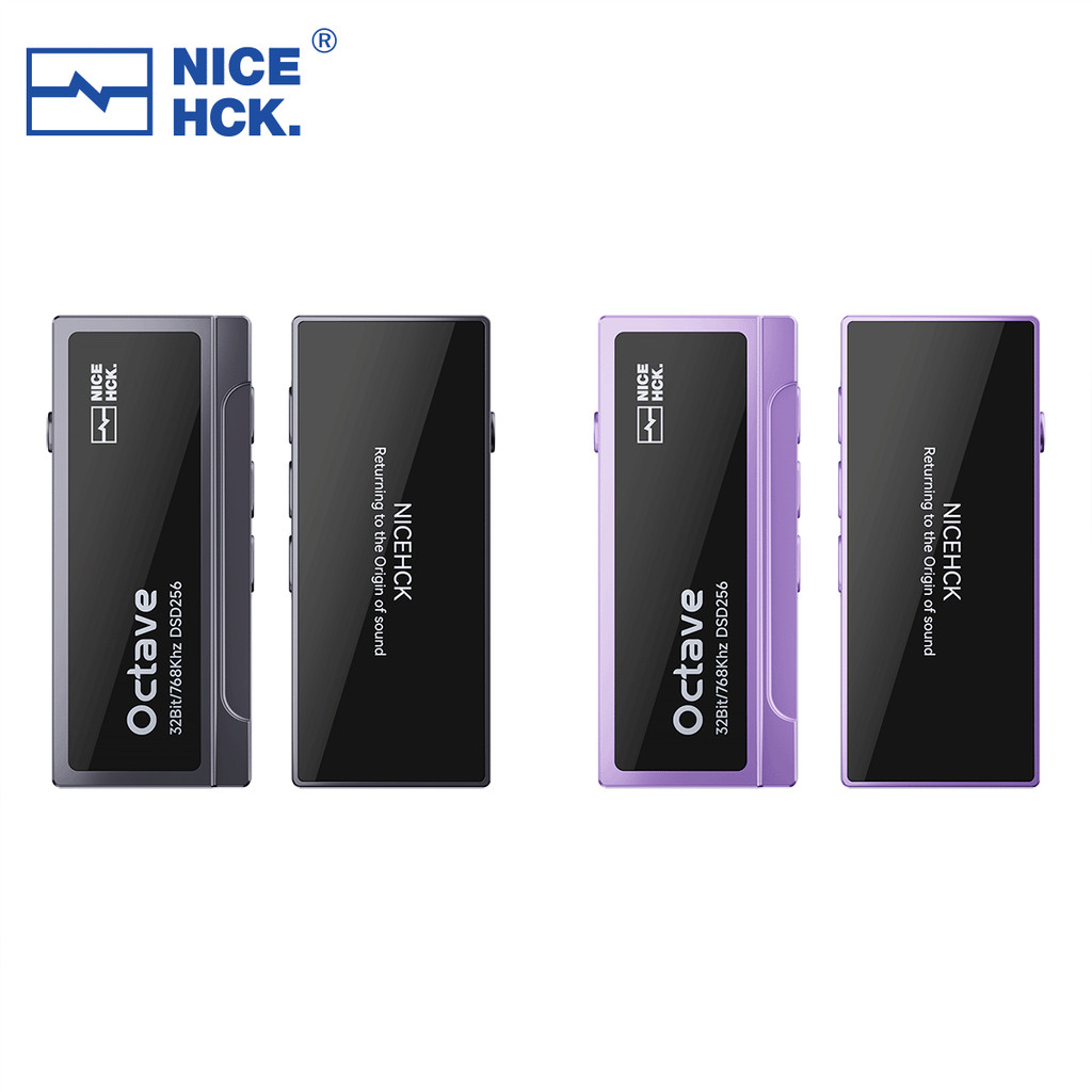NICEHCK Octave Audio Decoder Headphone Amplifier ES9039Q2M Chip Dual ...