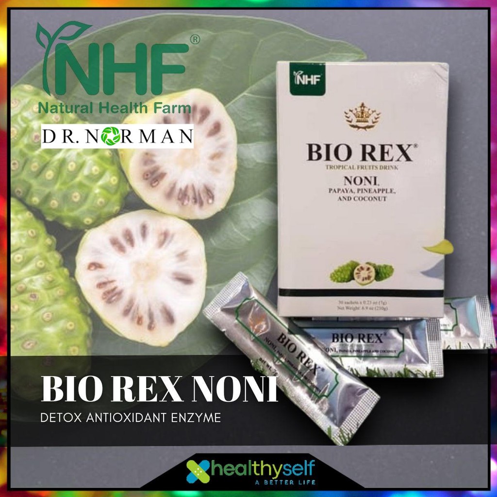 NHF x DR NORMAN Bio Rex Noni | Cells Detox, Heavy Metal Detox ...