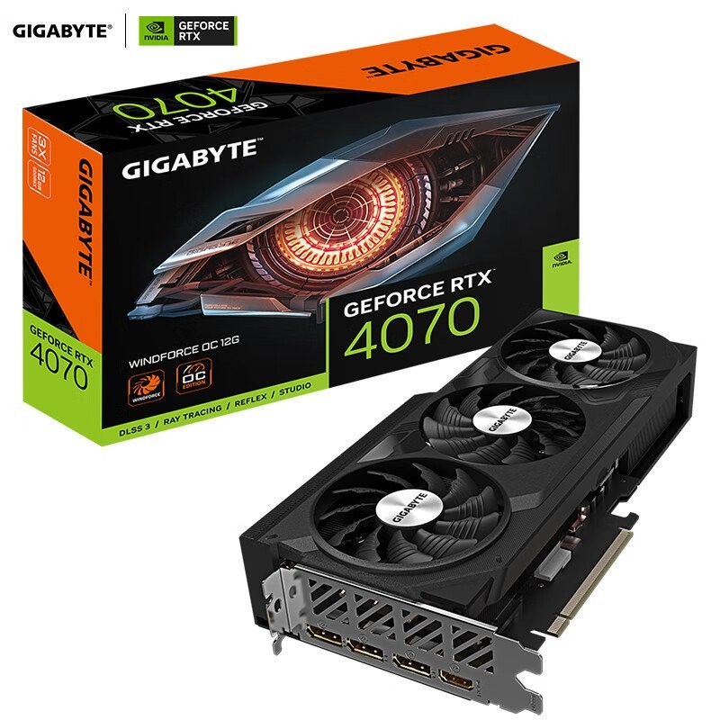Suitable for Gigabyte GeForce RTX4070 WINDFORCE OC 12G Gaming Game ...