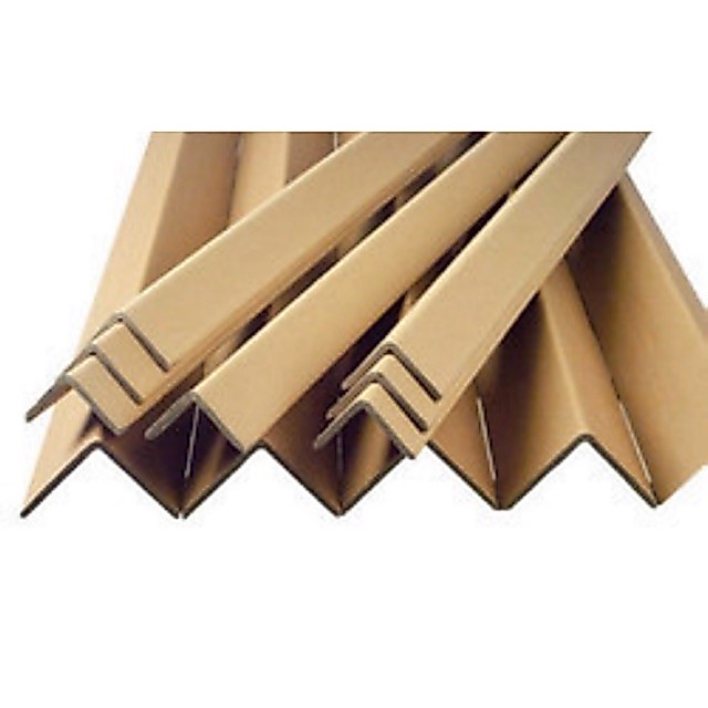 L Shape Paper Angle Protect Pallet Carton / Corner / Edge Protector For ...